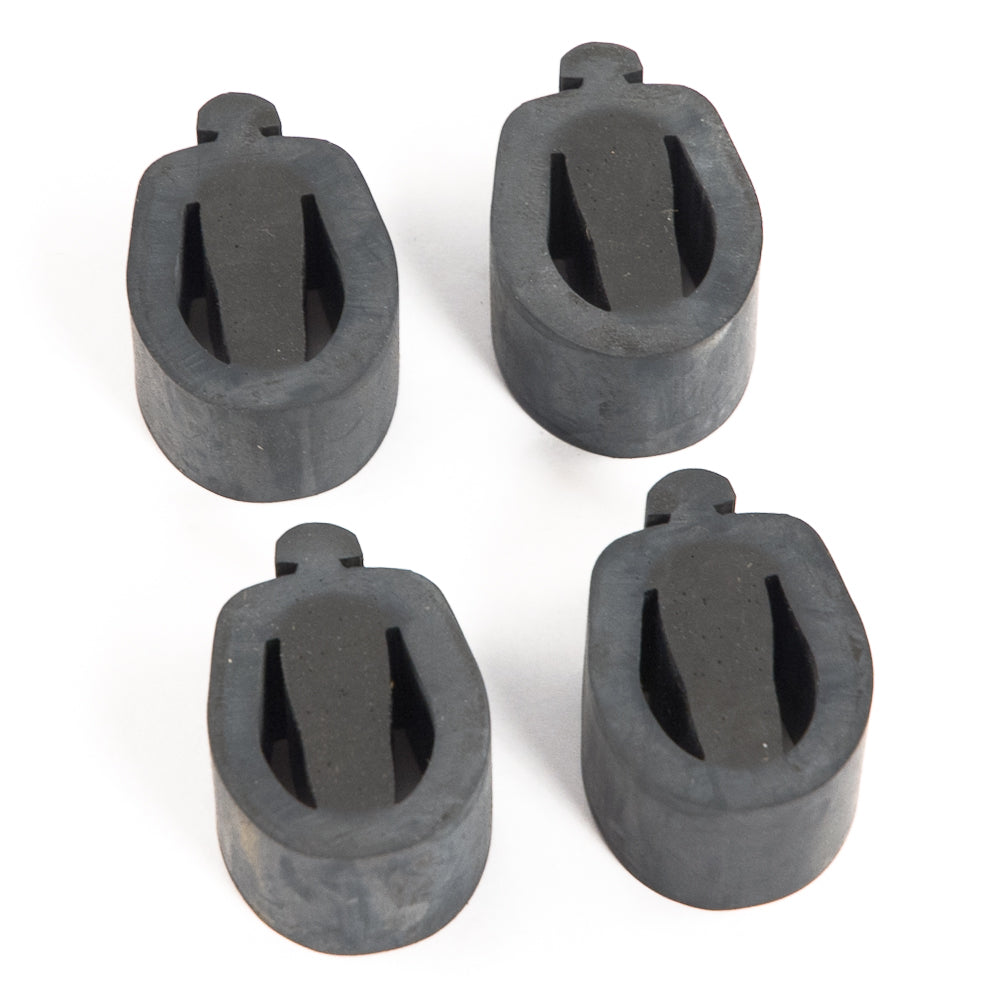 1979-2004 Ford Mustang Fender to Hood Rubber Bumpers Cushion Stops 4pc