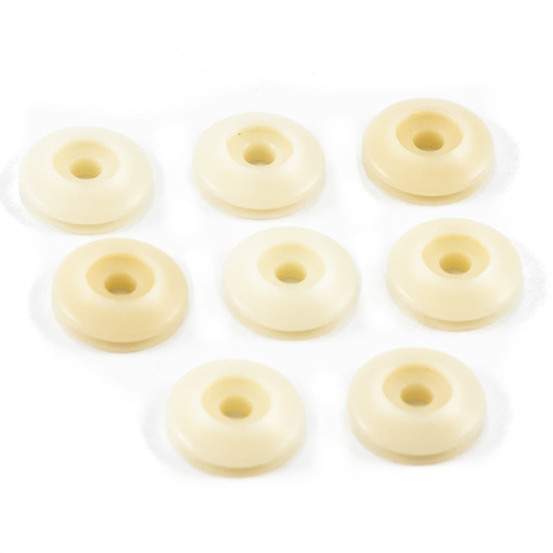 1987-1993 Mustang Outside Upper Door Belt Molding Round Disc Washers Set of 8 