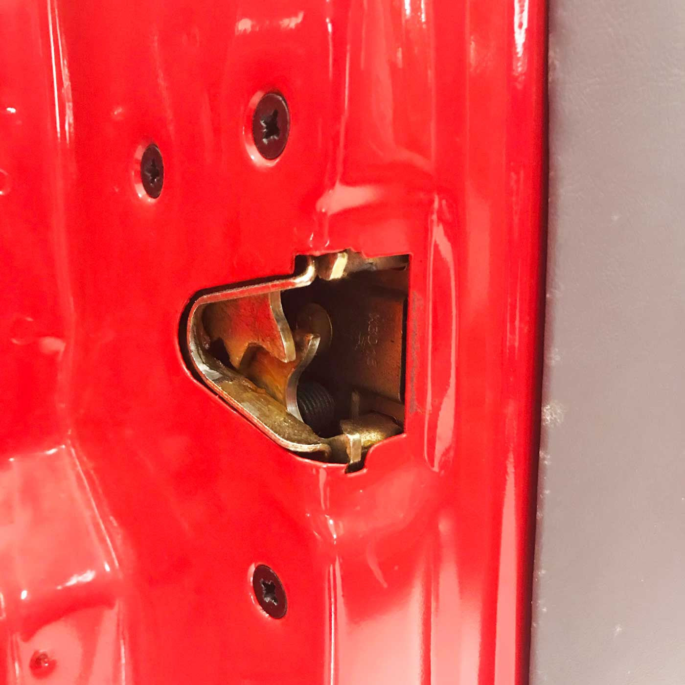 1977-1993 Ford Mustang Door Latch Hardware Screws Set of 3