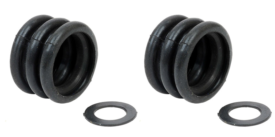1984-1993 Ford Mustang Dome Light Switch Rubber Boots & Washers - Pair