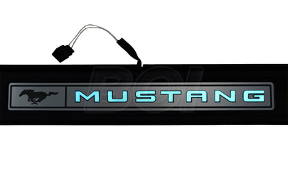 2015-2023 Mustang 50th Anniversary Illuminated Lighted Door Sill Step Plates