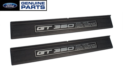 2015-2023 OEM Ford Mustang Shelby GT350 GT-350 Inside Door Sill Step Plates Pair