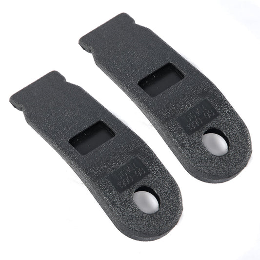 1990-1993 Mustang BLACK Female Seat Belt Holder Sleeves - Pair