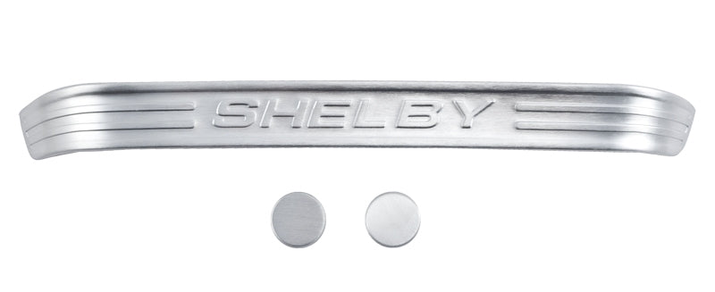 2005-2014 Shelby GT GT500 Embossed Aluminum Upper Console Map Light Trim Accent