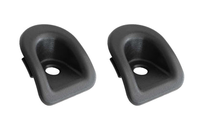 2005-2014 Ford Mustang or Shelby Black Door Panel Lock Grommets Covers Set