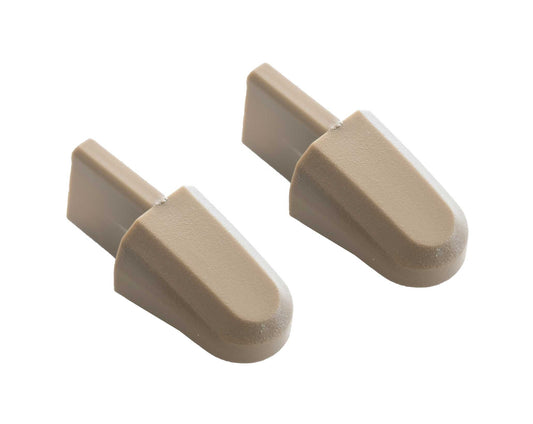 2005-2014 Mustang Seat Release Lever Tilt Latch Knobs Handles Camel Tan - Pair