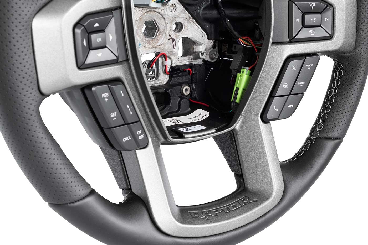 2019-2020 F-150 Raptor Genuine Ford KL3Z-3600-DA Steering Wheel w/ Red Sightline