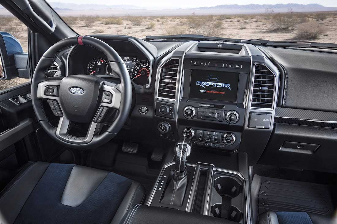 2019-2020 F-150 Raptor Genuine Ford KL3Z-3600-DA Steering Wheel w/ Red Sightline