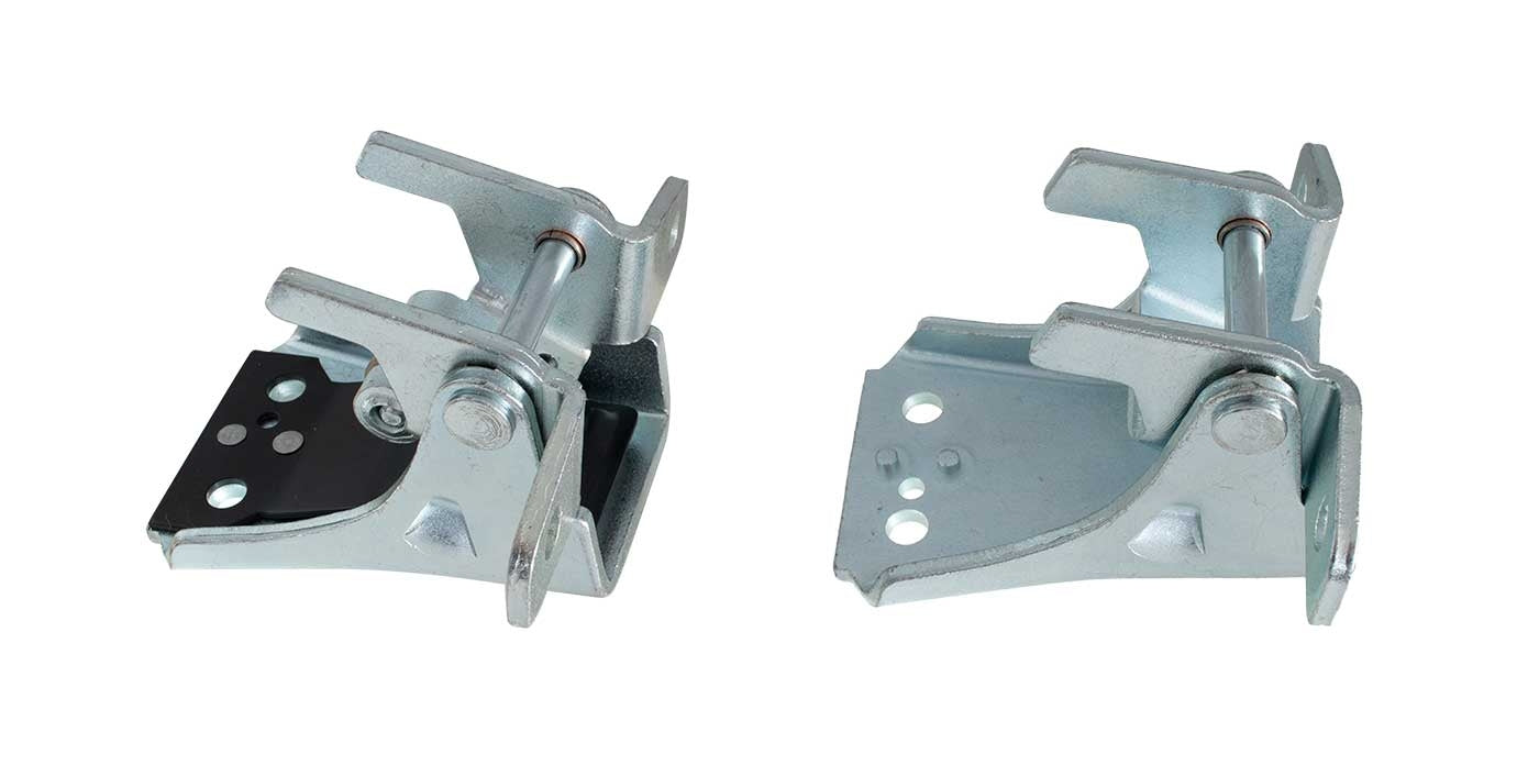 1994-2004 Mustang & Cobra Upper Lower 2pc Body Door Hinges Brackets Hardware