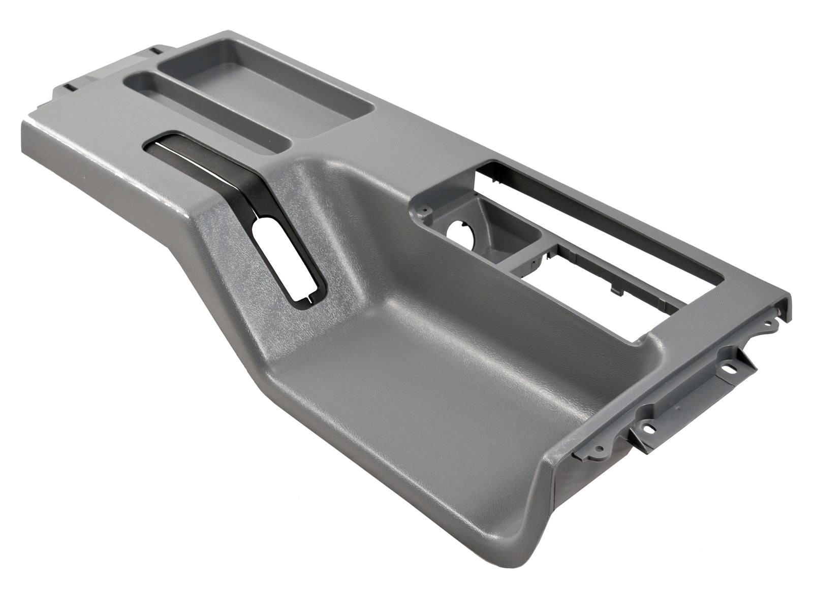 1987-1993 Mustang Interior Center Top Console in gray (without Power Mirrors)