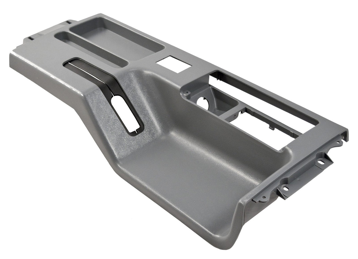 1987-1993 Mustang Interior Center Top Console in Gray (with Power Mirrors)