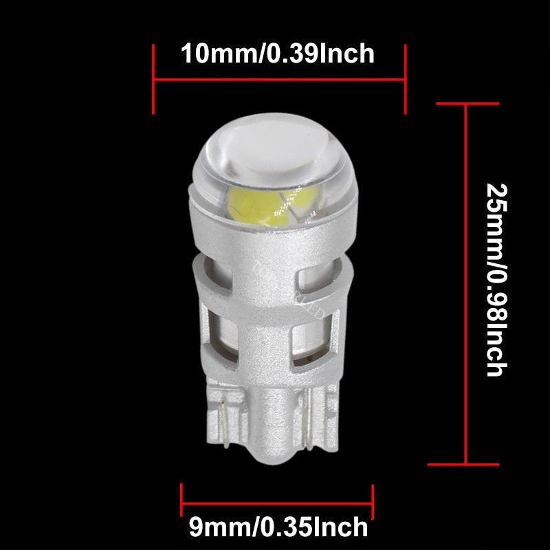 2015-2017 Mustang SMD LED Switchback Amber White Turn Signal Parking Light Bulbs