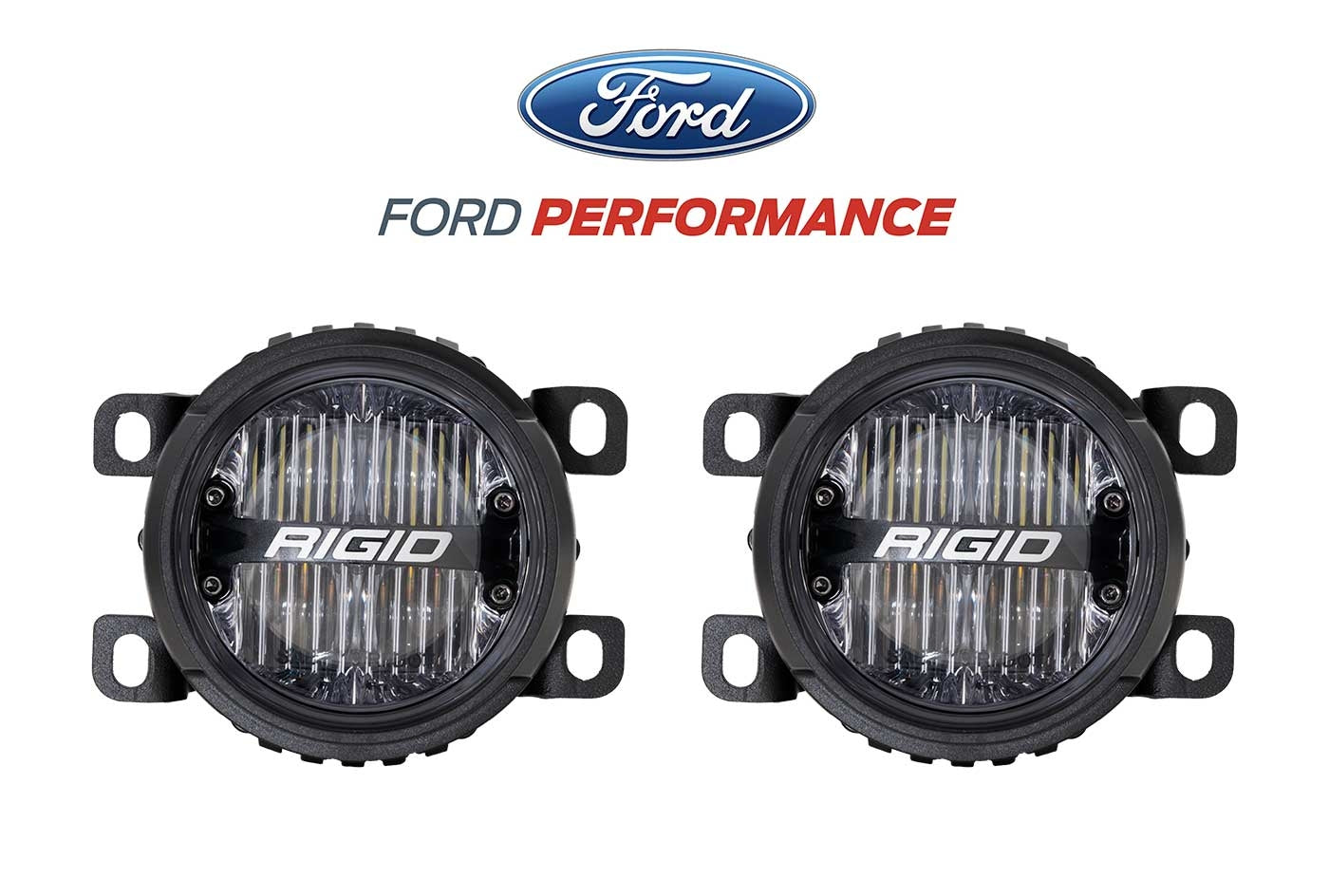 2021-2023 Ford Bronco OEM M-15200K-BFLK Rigid LED Front Bumper Fog Lights Pair