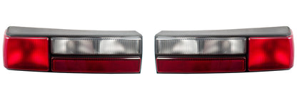 1983-1993 Ford Mustang LX Complete Taillights w/ Housings, LH RH Pair Tail Light