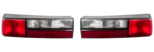 1983-1993 Ford Mustang LX Complete Taillights w/ Housings, LH RH Pair Tail Light