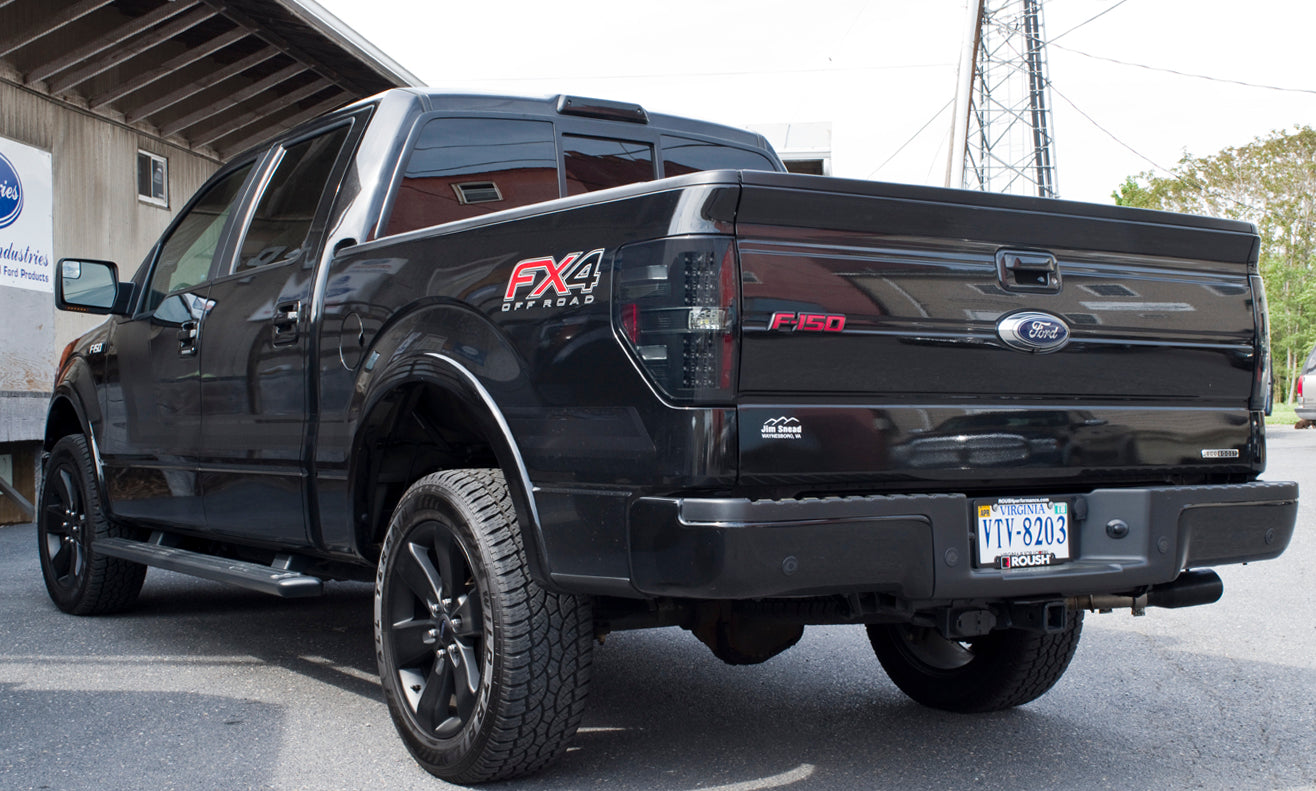 2009-2014 Ford F-150 & SVT Raptor Rear LED Tail Lights with Smoked Lens Finish