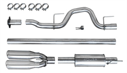 2010-2014 Ford F-150 6.2L 5.0L & 3.5L - Cat-back Performance Roush Exhaust Kit