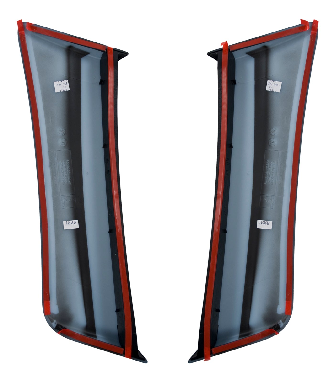 2015-2023 Mustang Roush 421870 Quarter Panel Side Scoops Primed - Pair LH & RH