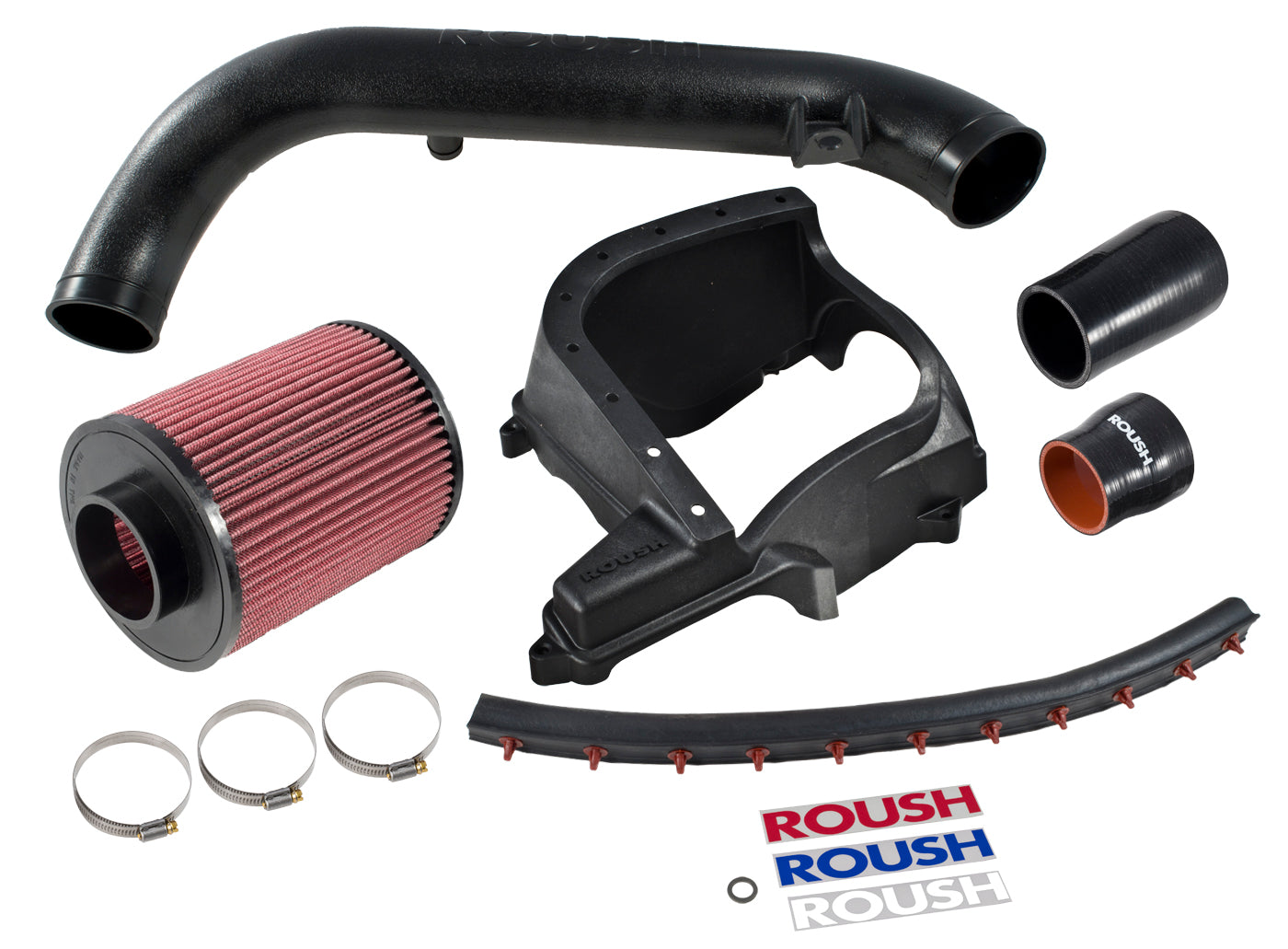 2013-2018 Ford Focus ST Roush Cat Back Exhaust & Cold Air Engine Intake Kit