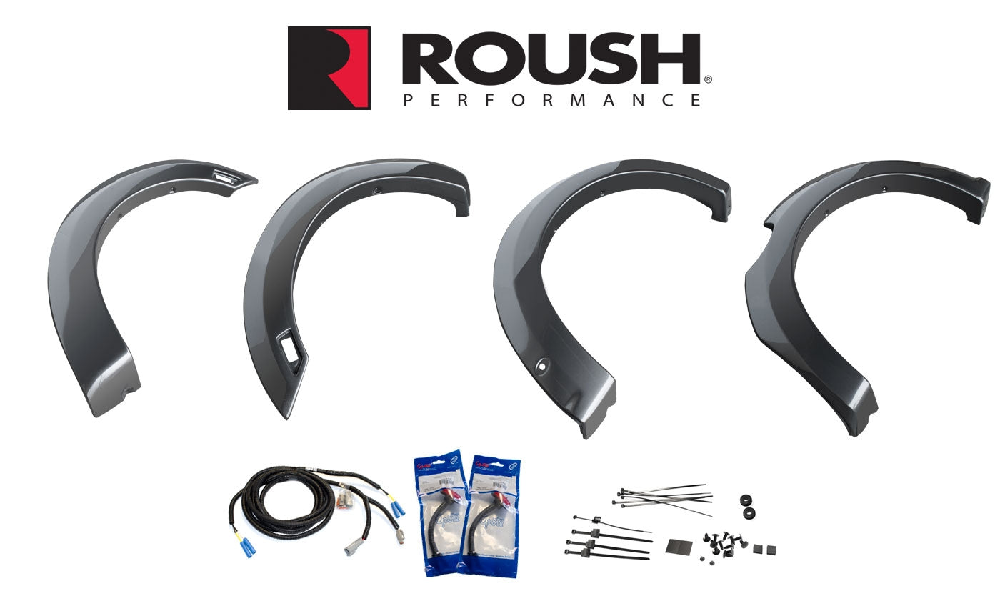 2019-2023 Ford Ranger Roush 422231 Fender Flare Kit w/ LED Lighting