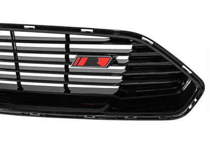 2018-2023 Mustang Roush Front Upper & Lower Grille w/ Chin Spoiler 5pc Kit