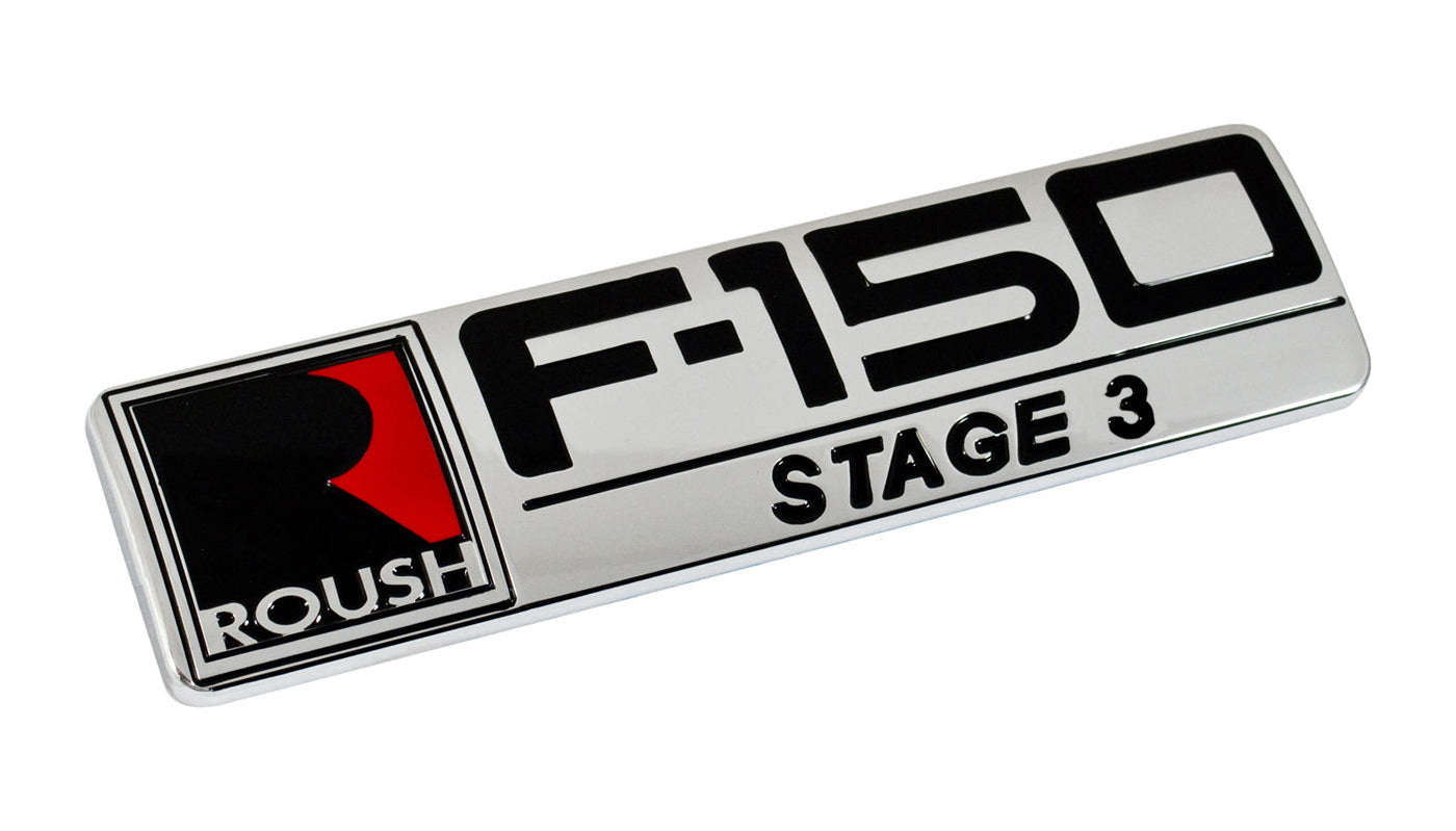 2004-2008 Ford F-150 Roush Stage 3 Fender Tailgate Chrome Plated 8" Emblem