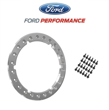 2021-2023 Ford Bronco OEM 17" Wheel Bead Lock Forged Aluminum Trim Ring w/ Bolts