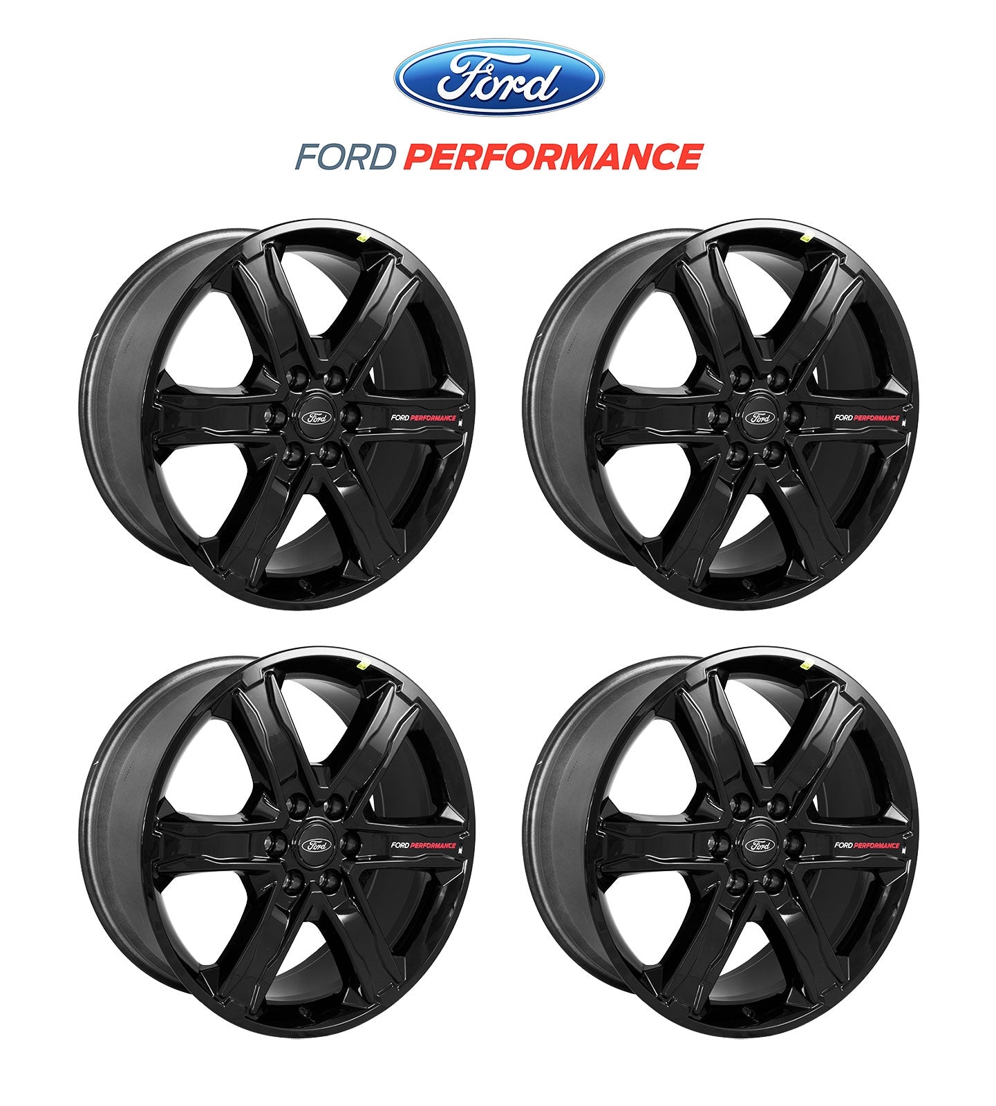 2008-2022 F-150 & Expedition Ford Performance OEM 22" x 9.5" Gloss Black Wheels