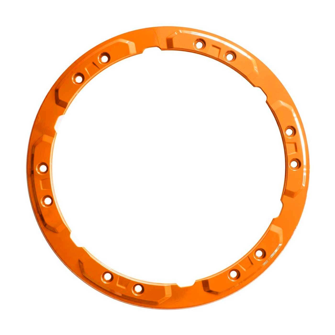 2021-2023 Bronco Ford OEM M-1021K-BLO 5pc Orange Bead Lock Wheel Trim Ring Kit