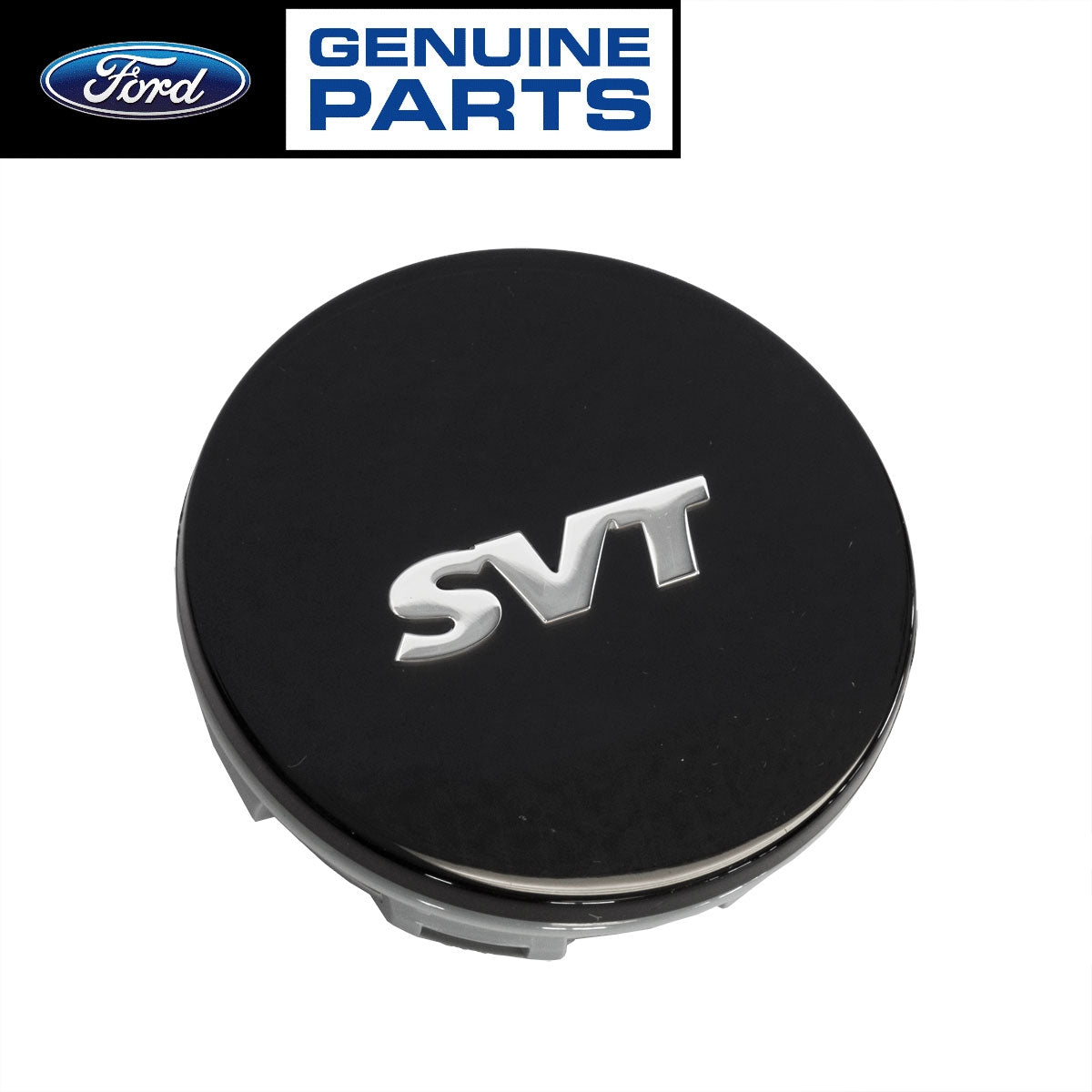 1994-2004 Ford Mustang & Cobra 2.5" Black & Silver SVT Center Cap