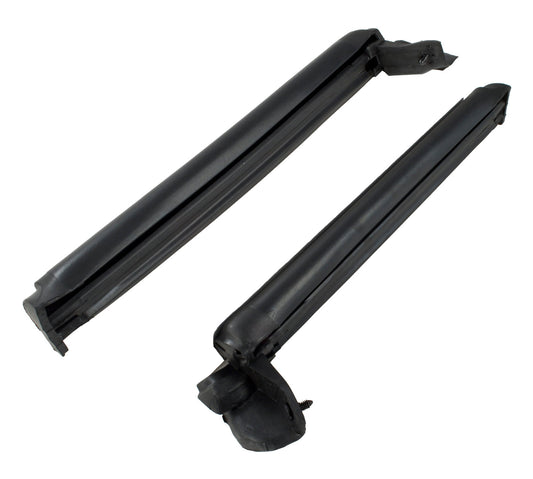 2001-2004 Ford Mustang Convertible Front Top Side Rail Weatherstrips Pair