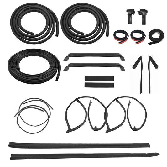 1987-1988 Mustang GT T-Top Weatherstrip Weatherstripping Rubber Seal Kit