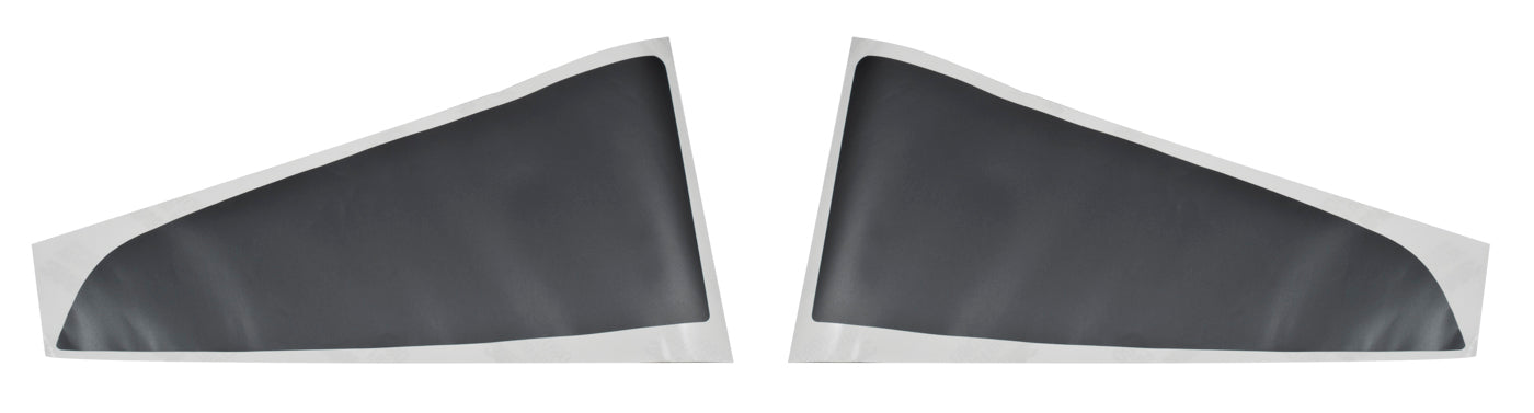 2015-2017 Mustang Genuine Ford Side Quarter Window Scoops Covers White Platinum UG