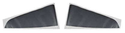 2015-2017 Mustang Genuine Ford Side Quarter Window Scoops Covers White Platinum UG
