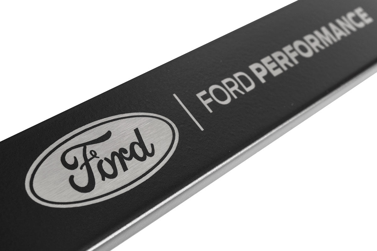 Mustang F150 Raptor Ford Performance License Plate Frame - Black Stainless Steel