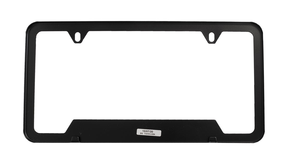 Mustang F150 Raptor Ford Performance License Plate Frame - Black Stainless Steel