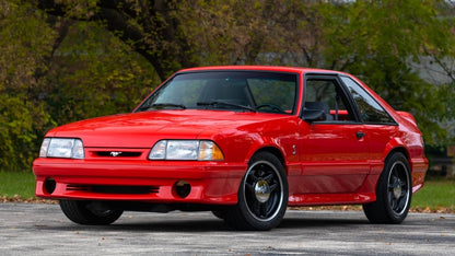 1993 Ford Mustang SVT Cobra Front Center Grille Chrome Running Horse Pony Emblem