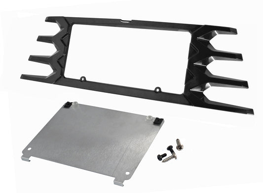 2015-2020 Ford Mustang Custom Painted Rear License Plate Frame Black UA