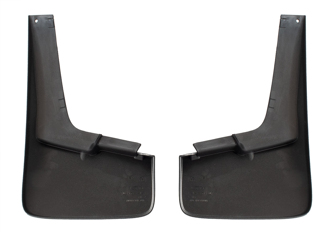 2019-2023 Ford Ranger OEM KB3Z-16A550-BB Black Rear Mud Flaps Splash Guards Pair