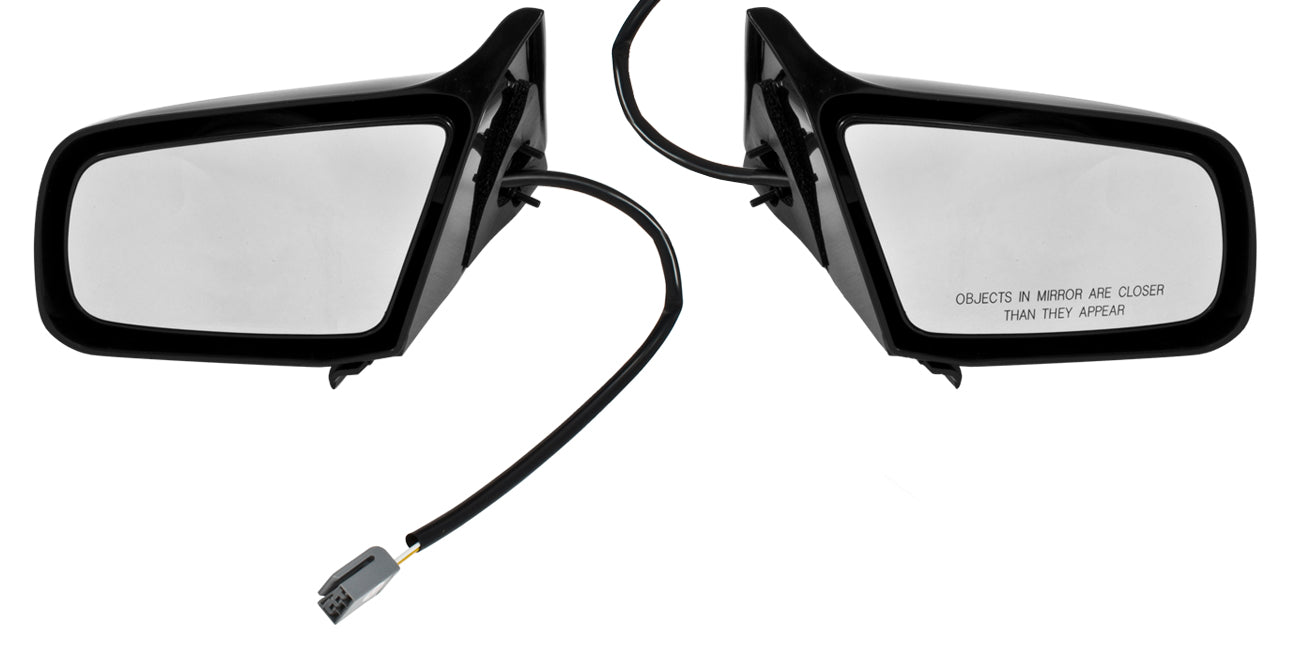 1987-1993 Mustang Coupe & Hatchback LH RH Side Power Outside Mirrors - Pair