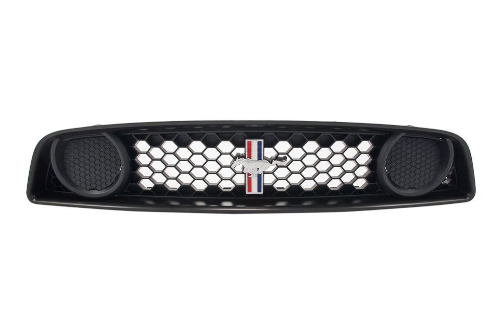 2013-2014 Ford Mustang GT Boss 302 Upper Grille Surround & Insert w/ Pony Emblem