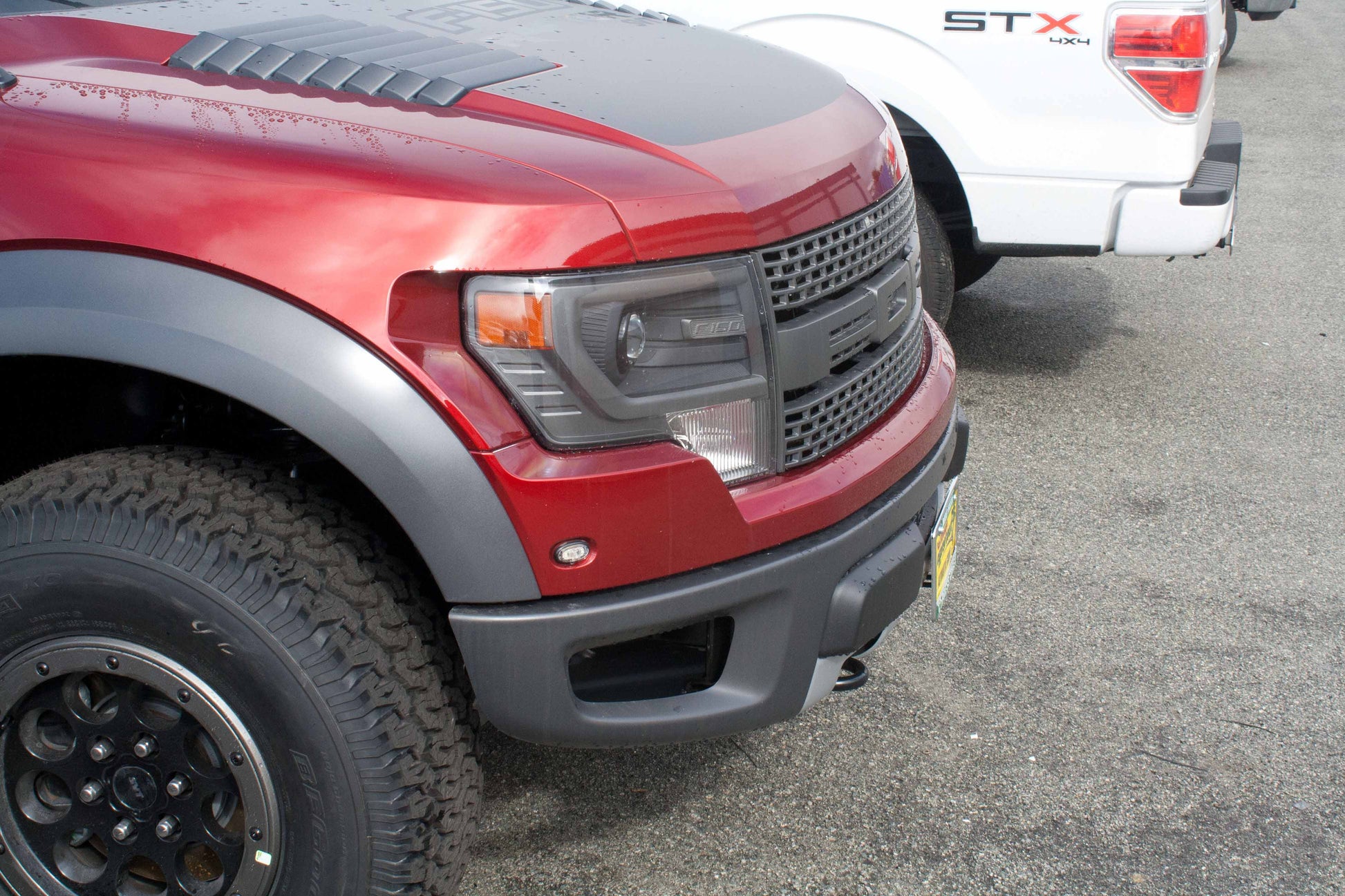 2010-2014 Ford Raptor STO-N-SHO Removable Take Off Front License Plate Bracket